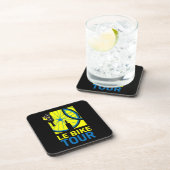 Dessous-de-verre Bike Tour Art (Côté Droit)