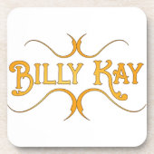 Dessous-de-verre Billy Kay Yellow Logo Beverage Coasters (Devant)