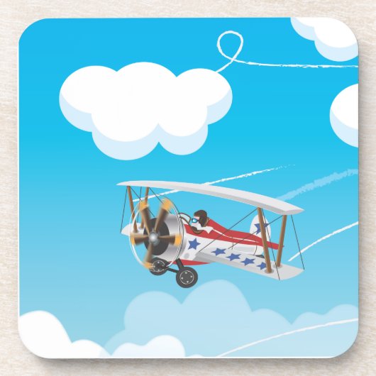 Dessous-de-verre biplane (Devant)