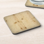 Dessous-de-verre Birch Wood Cork Coaster (Côté gauche)