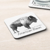 Dessous-de-verre Bison américain (Côté gauche)