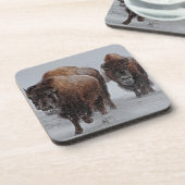 Dessous-de-verre Bison de Yellowstone (Côté gauche)