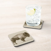 Dessous-de-verre Bison des plaines (Côté Droit)