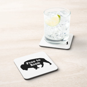 Dessous-de-verre Bison libre de Roam