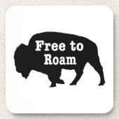 Dessous-de-verre Bison libre de Roam (Devant)