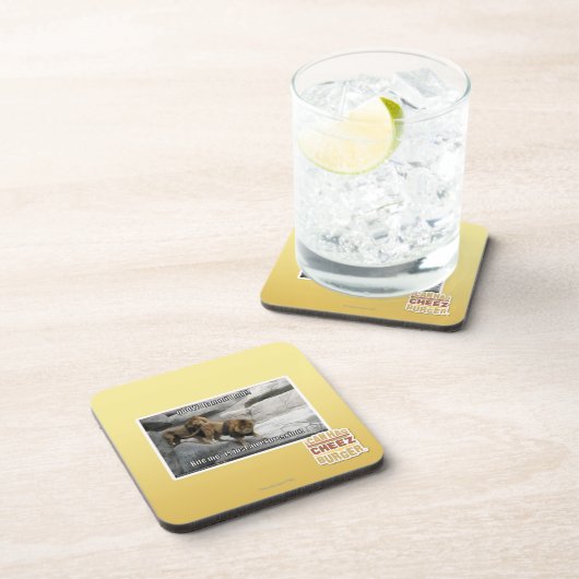 Dessous-de-verre Bite me n'est qu'une expression ! (Côté Droit)