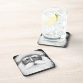 Dessous-de-verre Black and White Santa Claus 