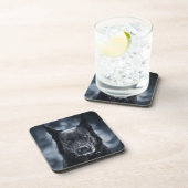 Dessous-de-verre Black German Shepherd (Côté Droit)