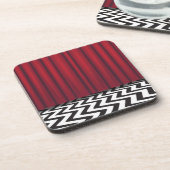 Dessous-de-verre Black Lodge Red Room (Côté gauche)