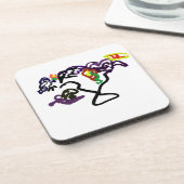 Dessous-de-verre Black Ravens party (Côté gauche)