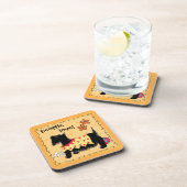 Dessous-de-verre Black Scottie Terrier Chien Aimer Personnalisé Jau (Côté Droit)