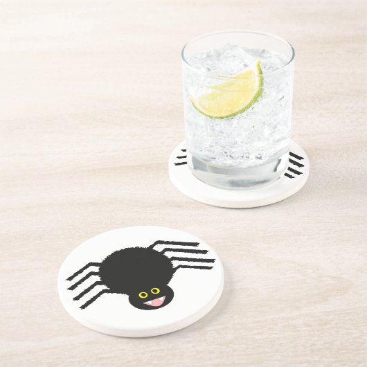 Dessous de verre Black Spider (Côté)