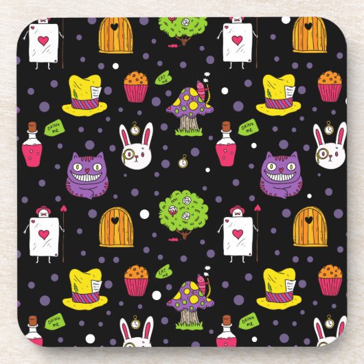 Dessous-de-verre Black Wonderland (Devant)