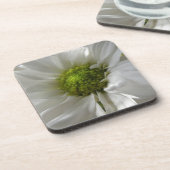 Dessous de verre blanc de liège Chrysanthemum (Côté gauche)