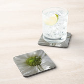 Dessous de verre blanc de liège Chrysanthemum (Côté Droit)