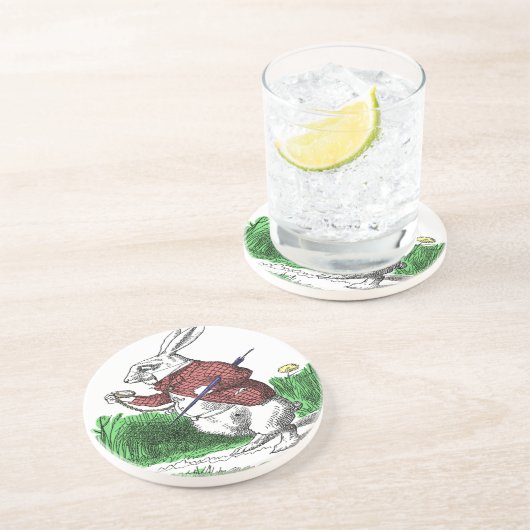 Dessous de verre blancs de lapin (Côté)