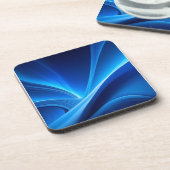 Dessous-de-verre bleu (Côté gauche)