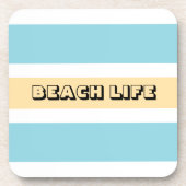 Dessous-de-verre Bleu Et Jaune (Devant)