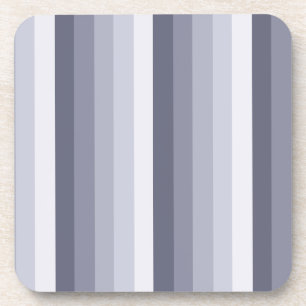 Dessous-de-verre Bleu gris rayures