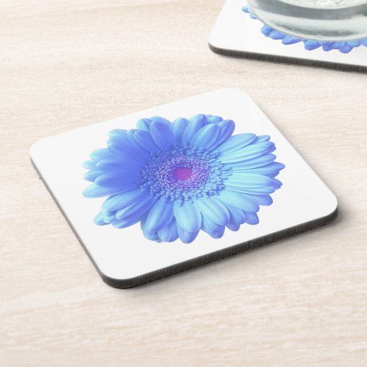 Dessous-de-verre Bleu marguerite (Côté gauche)