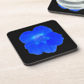 Dessous de verre bleu Nasturtium Cork (Côté gauche)