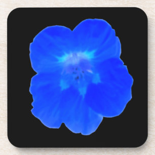 Dessous de verre bleu Nasturtium Cork