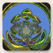 Dessous-de-verre Bleu traditionnel (Devant)