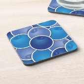Dessous-de-verre Bleuet funky (Côté gauche)