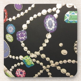 Dessous-de-verre Bling et perles