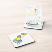 Dessous-de-verre Block Chain Security (Côté Droit)