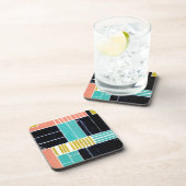 Dessous-de-verre Blocs géométriques (Côté Droit)