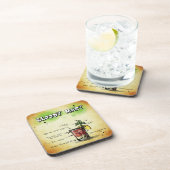 Dessous-de-verre Bloody Mary Bartender Drink Recette (Côté Droit)