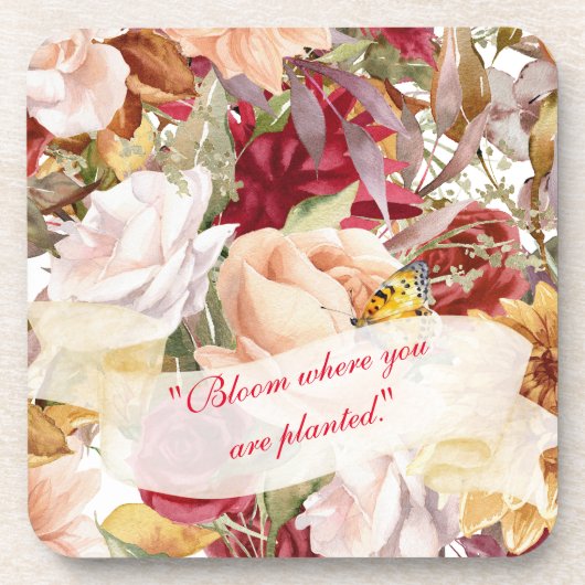 DESSOUS-DE-VERRE BLOOM OÙ VOUS AVEZ PLANTÉ (Devant)