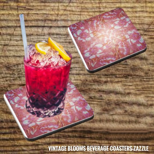 Dessous-de-verre Blooms vintages