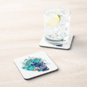 Dessous-de-verre Blue Bloom Requiem (Côté Droit)