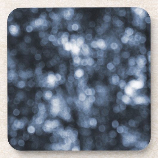 Dessous-de-verre Blue Bokeh (Devant)