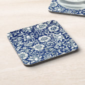 Dessous-de-verre Blue Mallow par William Morris (Côté gauche)