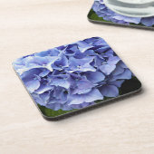 Dessous-de-verre Blue Mophead Hydrangea Floral (Côté gauche)