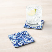 dessous de verre blue rose symphony (Côté Droit)