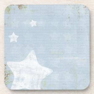 Dessous-de-verre Blue Stars Hot Drink Coasters Cold Drink Set