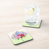 Dessous-de-verre Blumenstrauss Hard Plastic Coasters (Côté Droit)