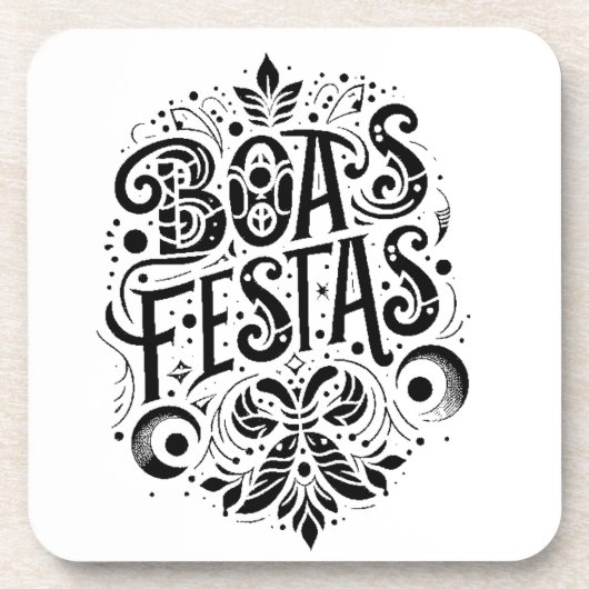Dessous-de-verre Boas Festas (Devant)