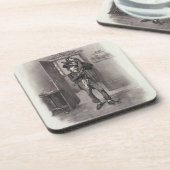 Dessous-de-verre Bob Cratchit et Tim minuscule, de 'Charles Dickens (Côté gauche)