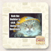 Dessous-de-verre Bob le constructeur est malade (Devant)