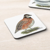 Dessous-de-verre Bobwhite Quail (Côté gauche)