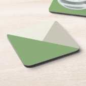 Dessous-de-verre Bocre couleur vert beige (Côté gauche)