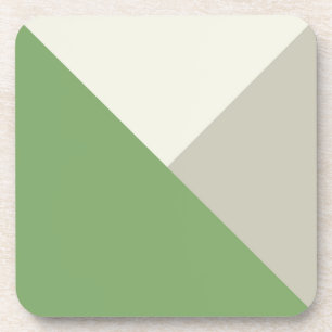 Dessous-de-verre Bocre couleur vert beige