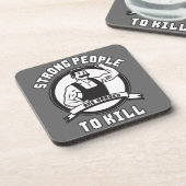 Dessous-de-verre Bodybuilding - Les Personnes Fortes Sont Plus Diff (Côté gauche)