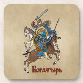 Dessous-de-verre Bogatyr russe médiéval (Devant)
