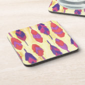 Dessous-de-verre Boho Feathers (Côté gauche)